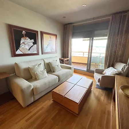 Apartament Sanxenxo, 1 Hab Con Vistas Al Mar, Piscina, Garaje Y A 150 Mts De La Playa Silgar *