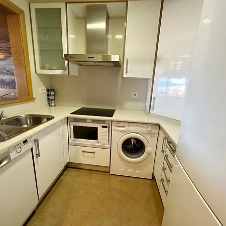 Sanxenxo, 1 Hab Con Vistas Al Mar, Piscina, Garaje Y A 150 Mts De La Playa Silgar Apartmán *